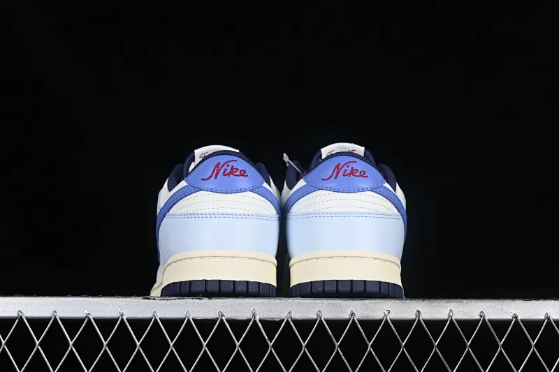 All categories Nk SB Dunk series Nk SB Dunk Low low-top sneakers Nk Dunk Low Retro "Sail and Polar Blue" Milan color SB low-top casual sneakers FV8113-141